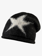 Star Pattern Knit Beanie