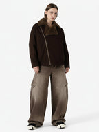 Vintage Washed Workwear Barrel Jeans - 2593