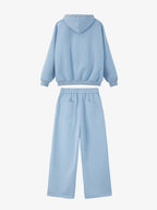 precipice Pearl Embellished Zip Up Set - 2596