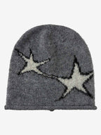 Star Pattern Knit Beanie