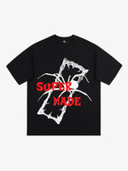 Gothic Spider Graphic T-Shirt