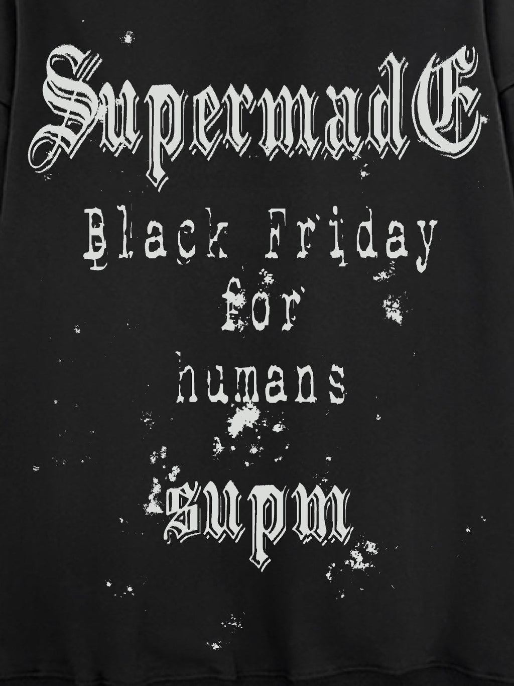 Gothic Skull Spider Web Graphic Hoodie