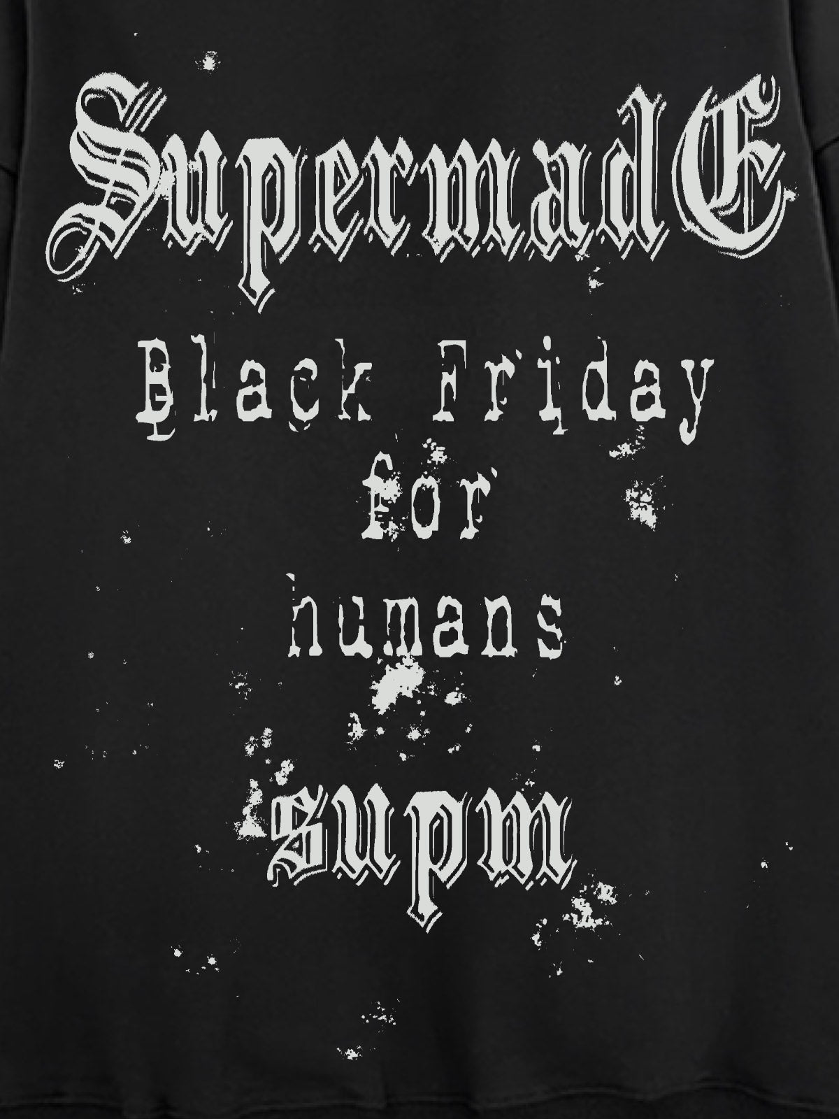 Gothic Skull Spider Web Graphic Hoodie