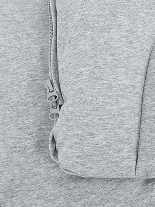 3D Bubble Curve Padded Zip Vest