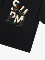 SPMD Letter Cable Graphic T-Shirt