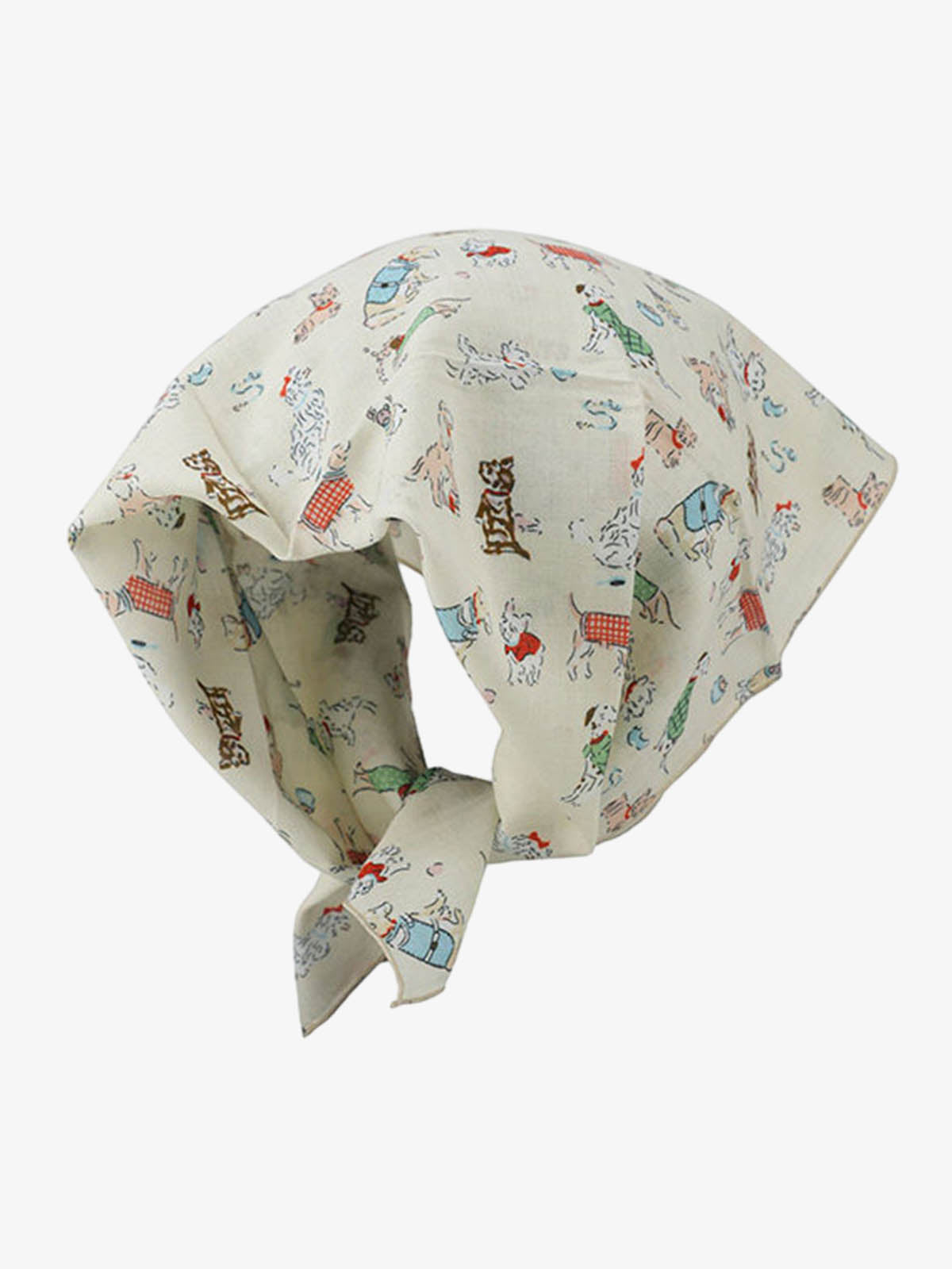 Floral Satin Feel Bandana