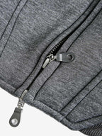 Panel Cut Stand Collar Zip Up Jacket