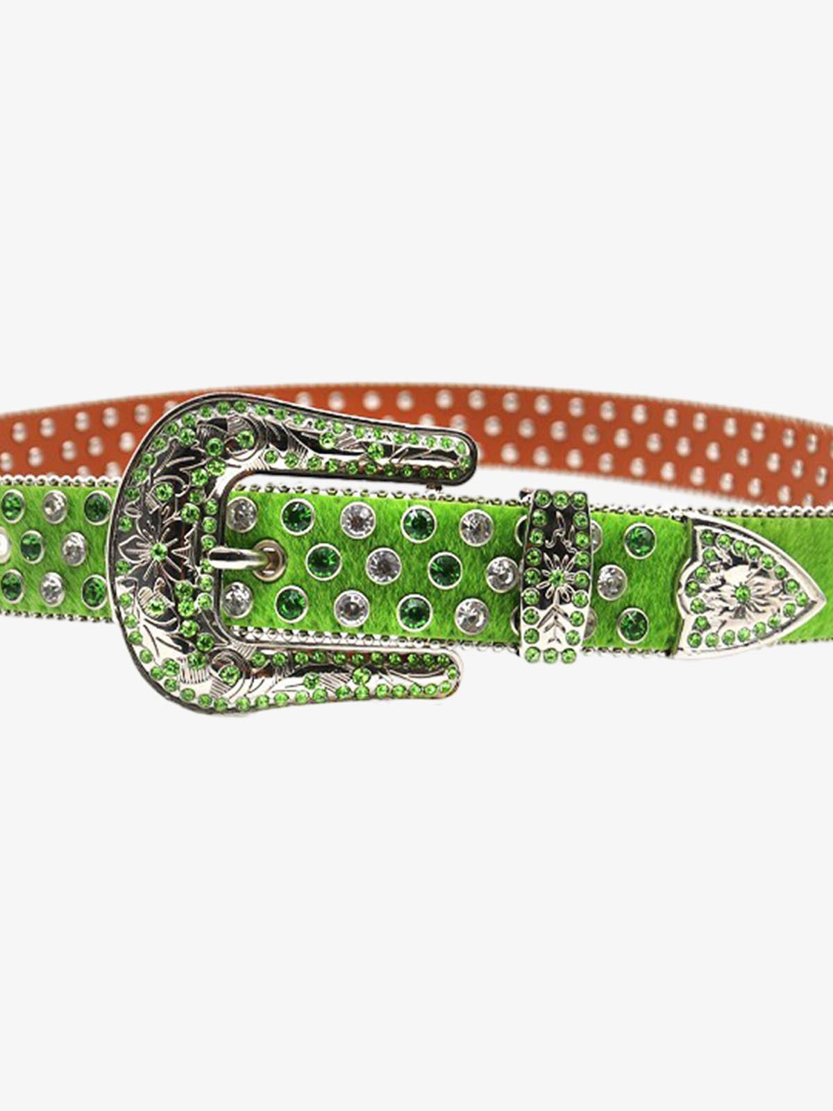 Punk High-End Diamond-Studded Street Hip-Hop Belt