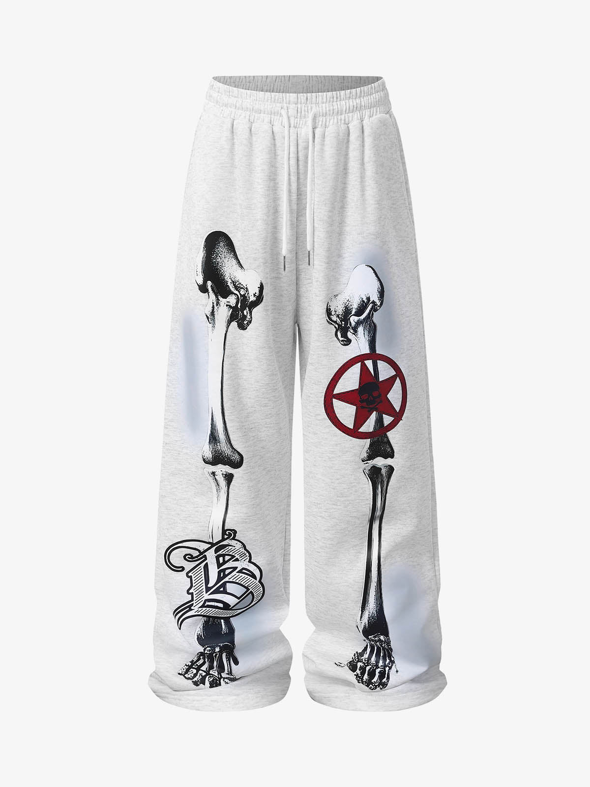 Streetwear Skeleton Print Sweatpants