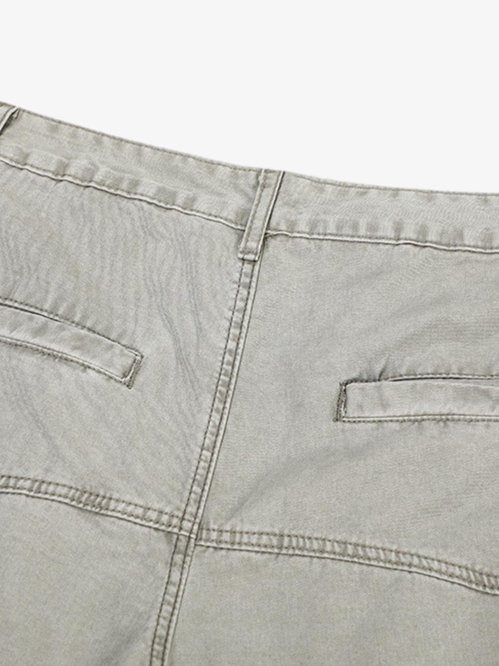 Patchwork Multi-Pocket Workwear Casual Machete Pants