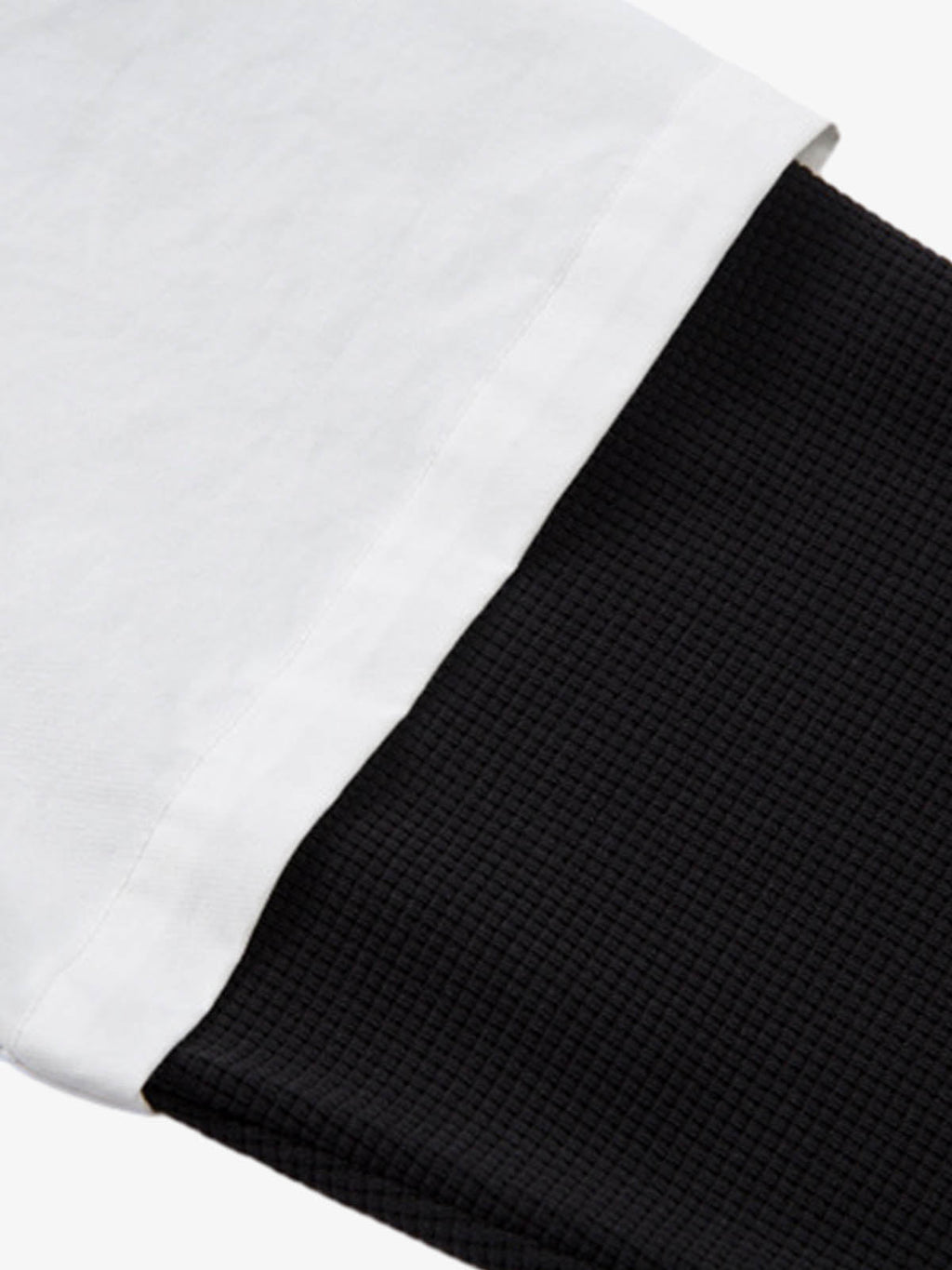 Tribal Flame Layered Cotton Linen Shirt