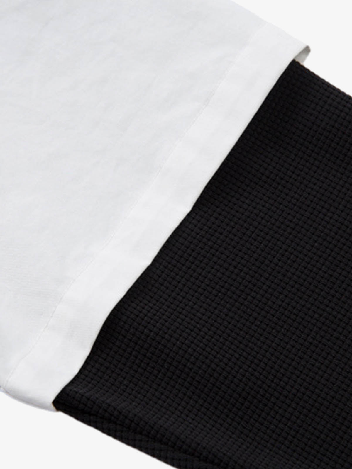 Tribal Flame Layered Cotton Linen Shirt