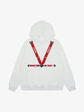 Racing Seat Belt Design Hoodie