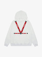 Racing Seat Belt Design Hoodie