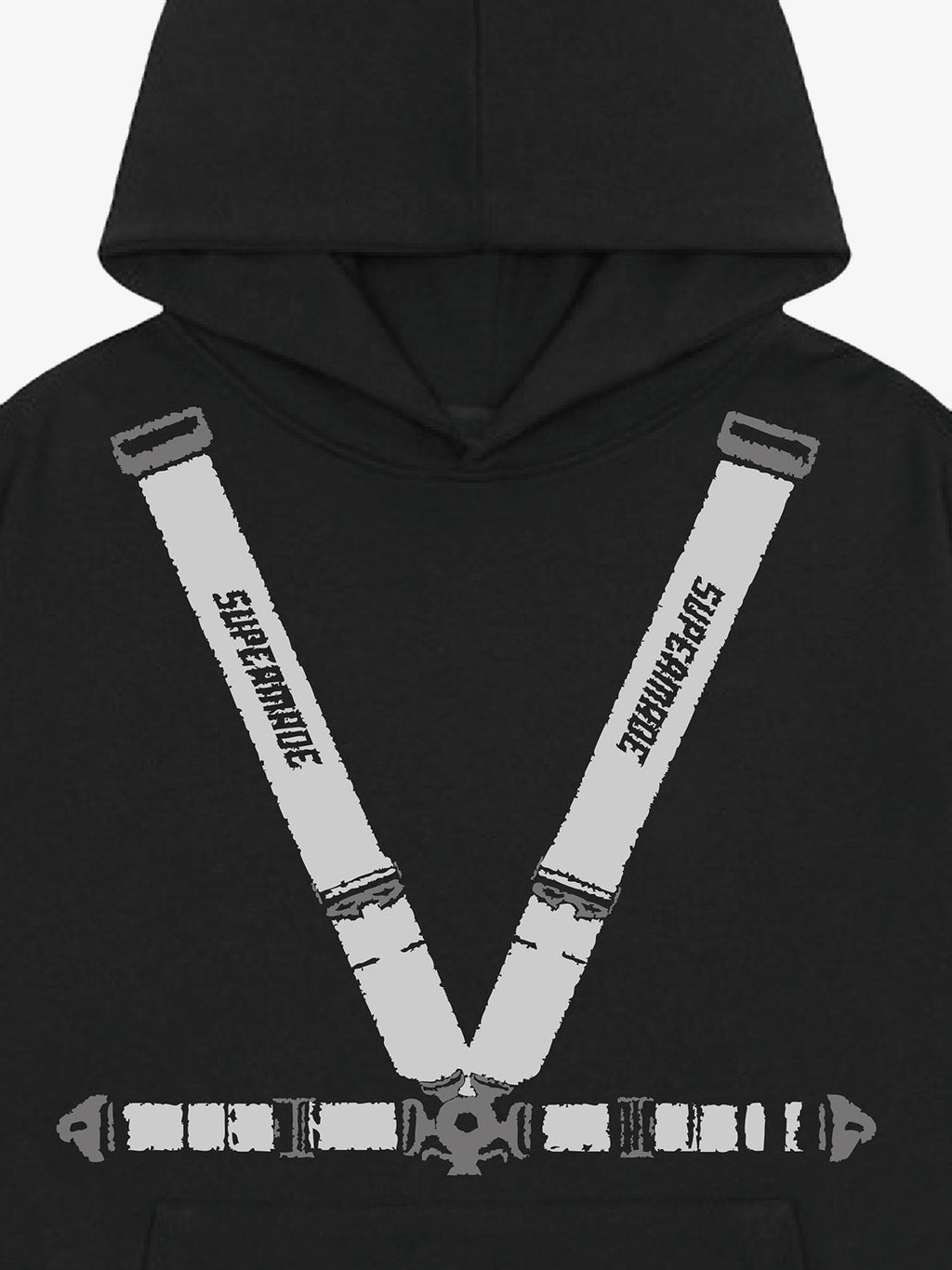 Racing Seat Belt Design Hoodie