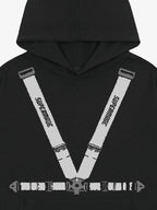 Racing Seat Belt Design Hoodie