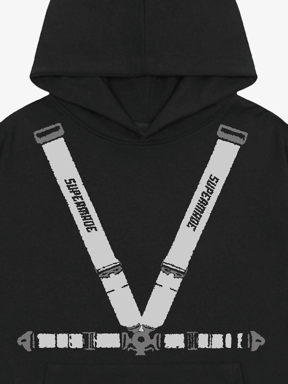 Racing Seat Belt Design Hoodie