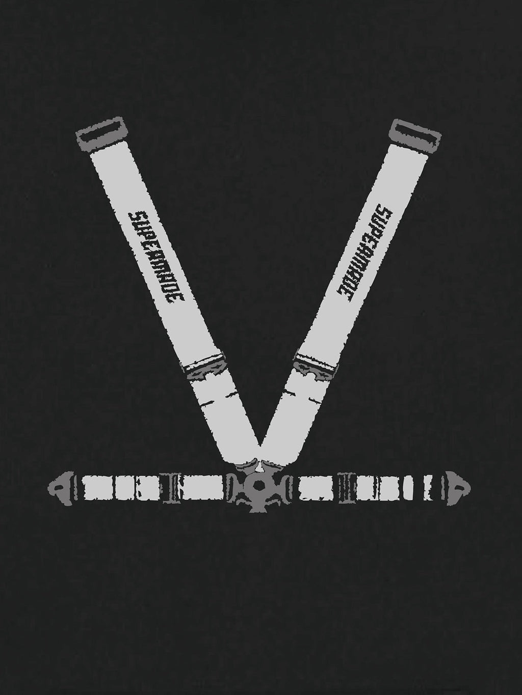 Racing Seat Belt Design Hoodie