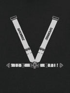 Racing Seat Belt Design Hoodie