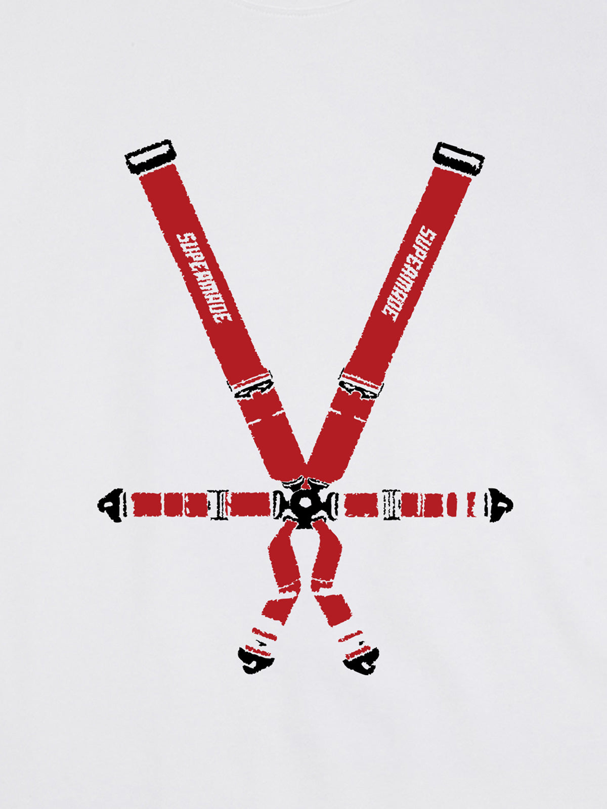Original Racing Seat Belt Graphic T-Shirt