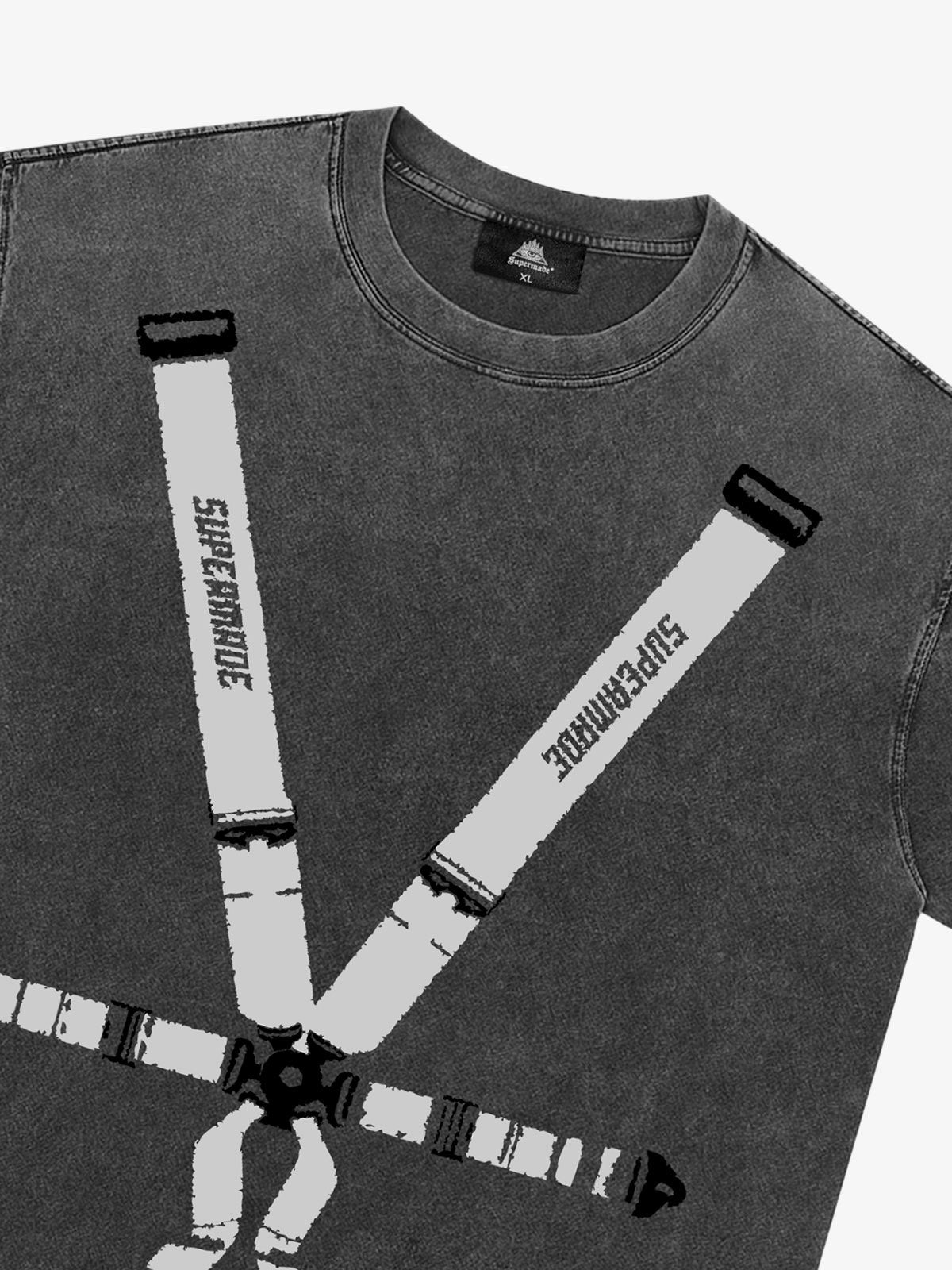 Original Racing Seat Belt Graphic T-Shirt