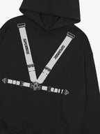 Racing Seat Belt Design Hoodie