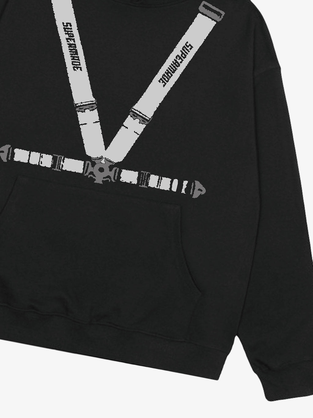 Racing Seat Belt Design Hoodie