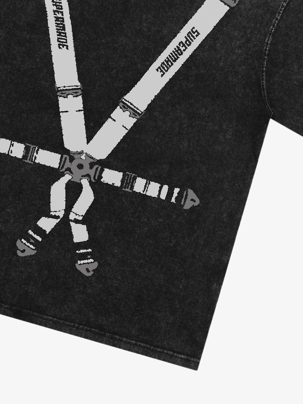 Original Racing Seat Belt Graphic T-Shirt