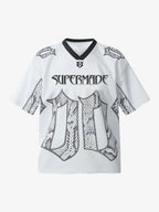 Jersey Style Snake Print T-Shirt - 2418