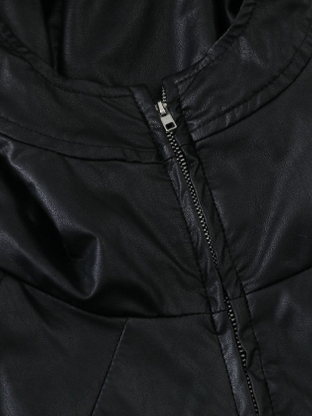 Street Wasteland Washed Cross Print Zip Up Hoodie - 2561