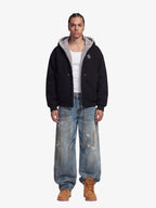 Theprecipice Fur Hooded Zip Up Quilted Jacket - 2510