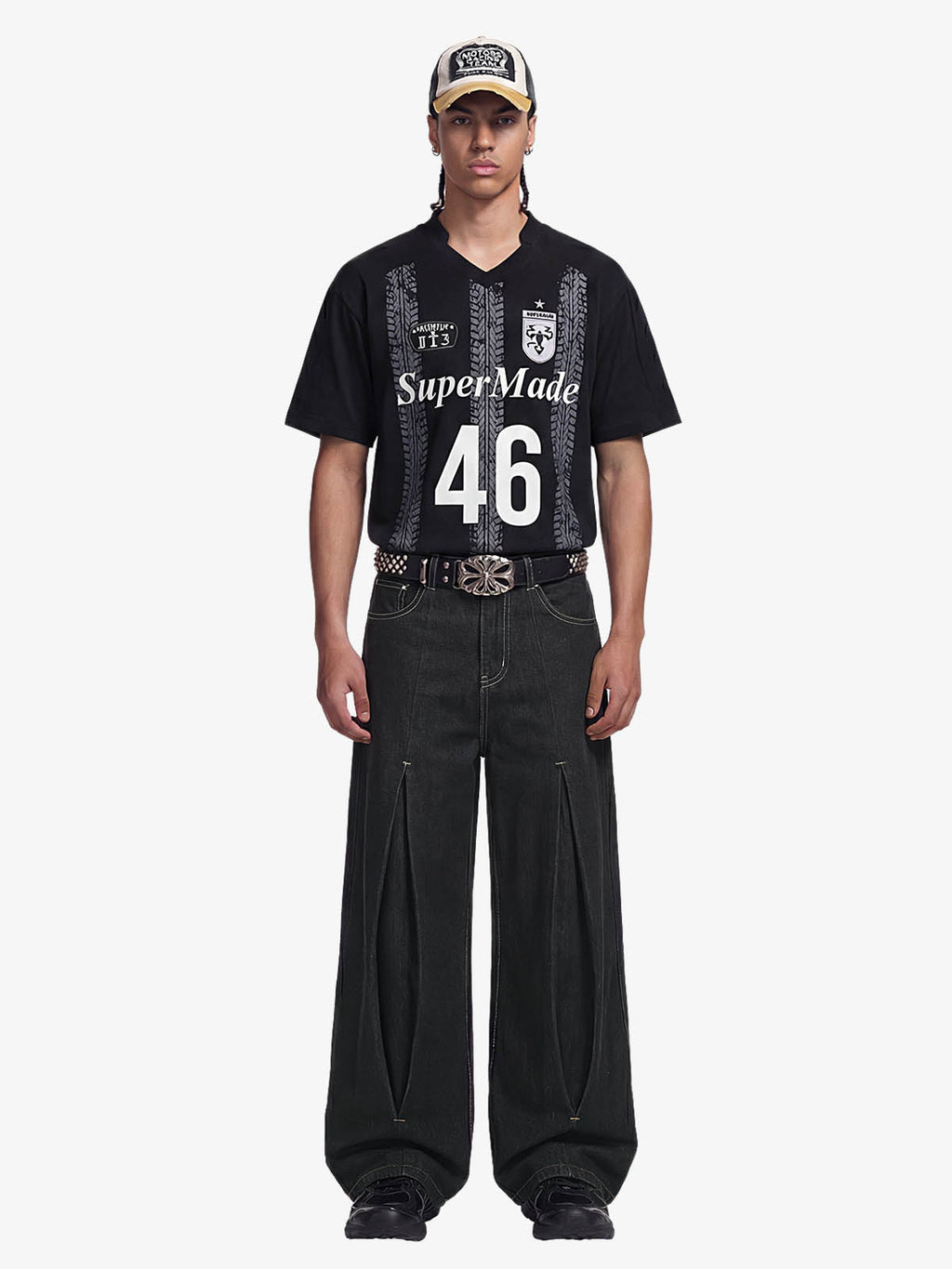 precipice 46 Tire Track Graphic T-Shirt