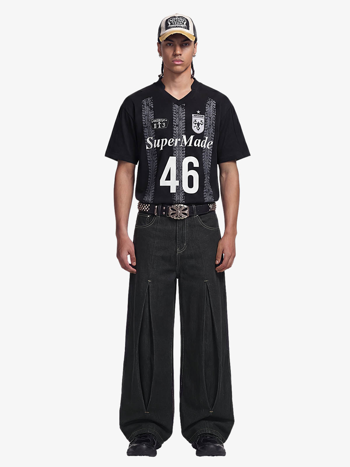 precipice 46 Tire Track Graphic T-Shirt