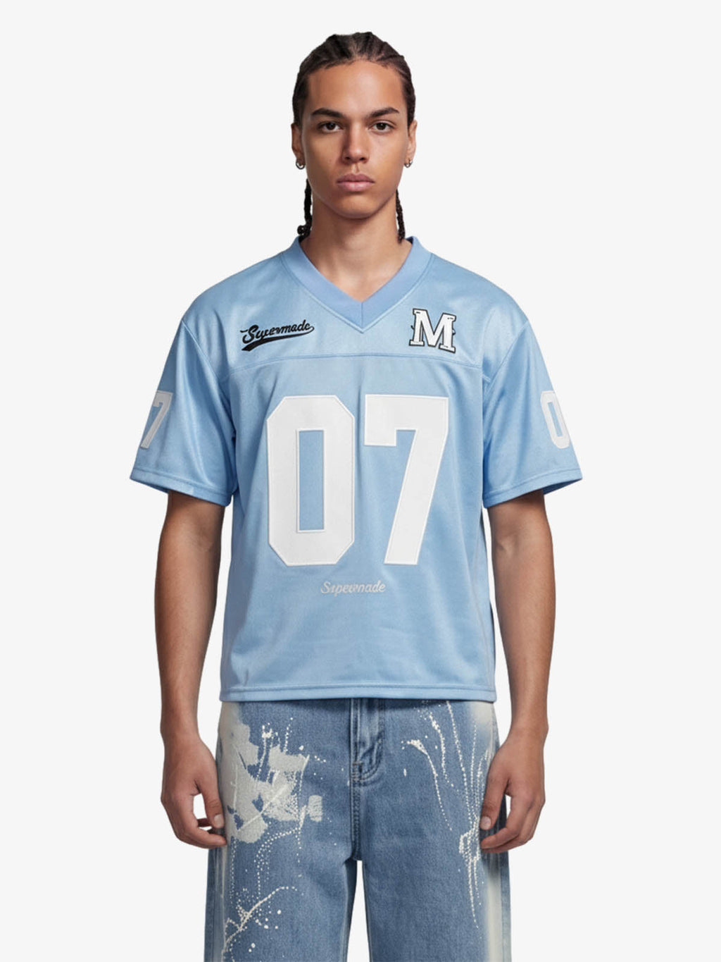 Jersey Loose Satin 06 Stitching Sports T-Shirt