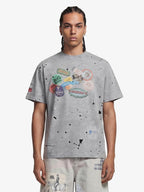 Retro Ink Splash T-Shirt