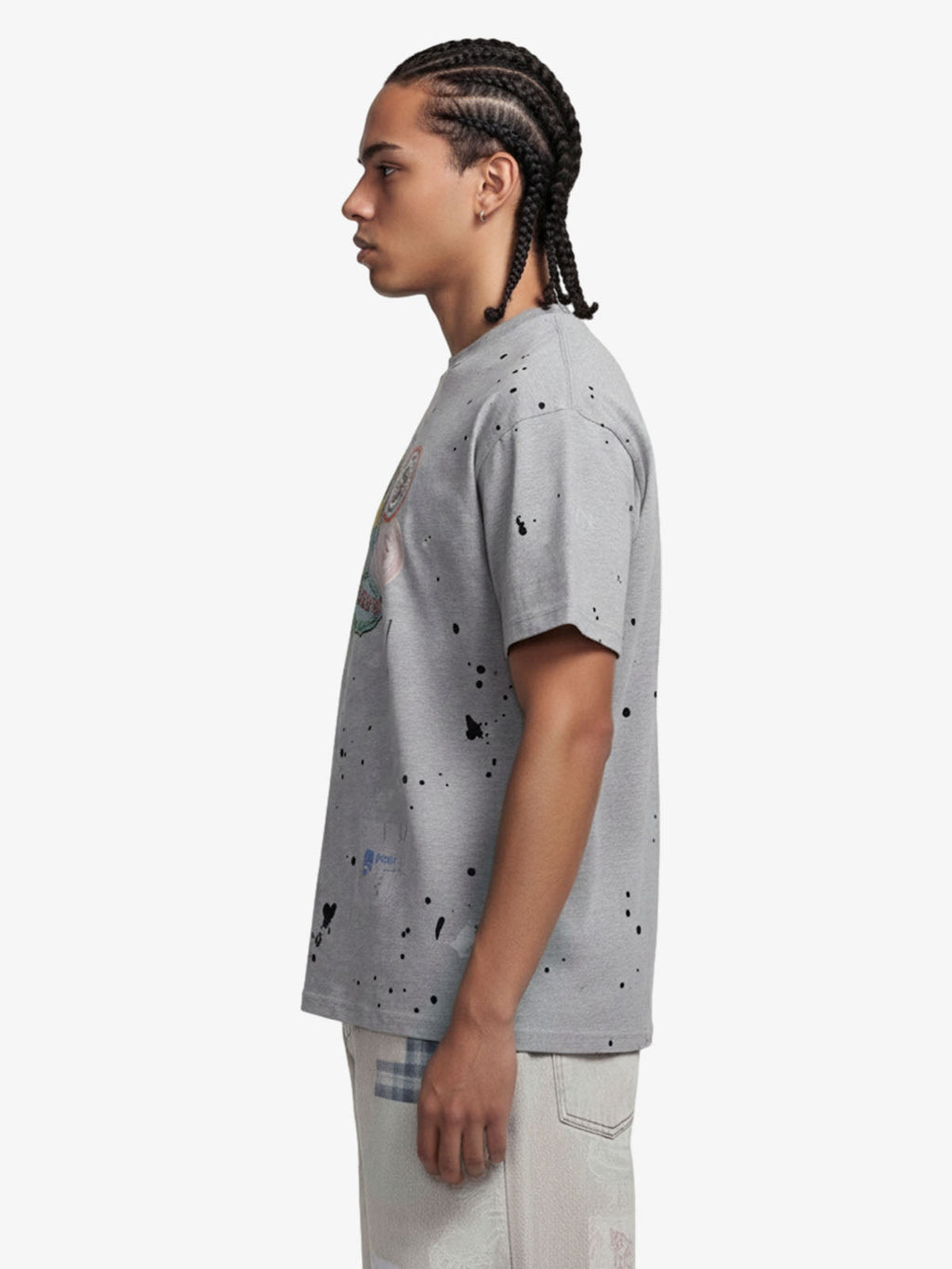 Retro Ink Splash T-Shirt