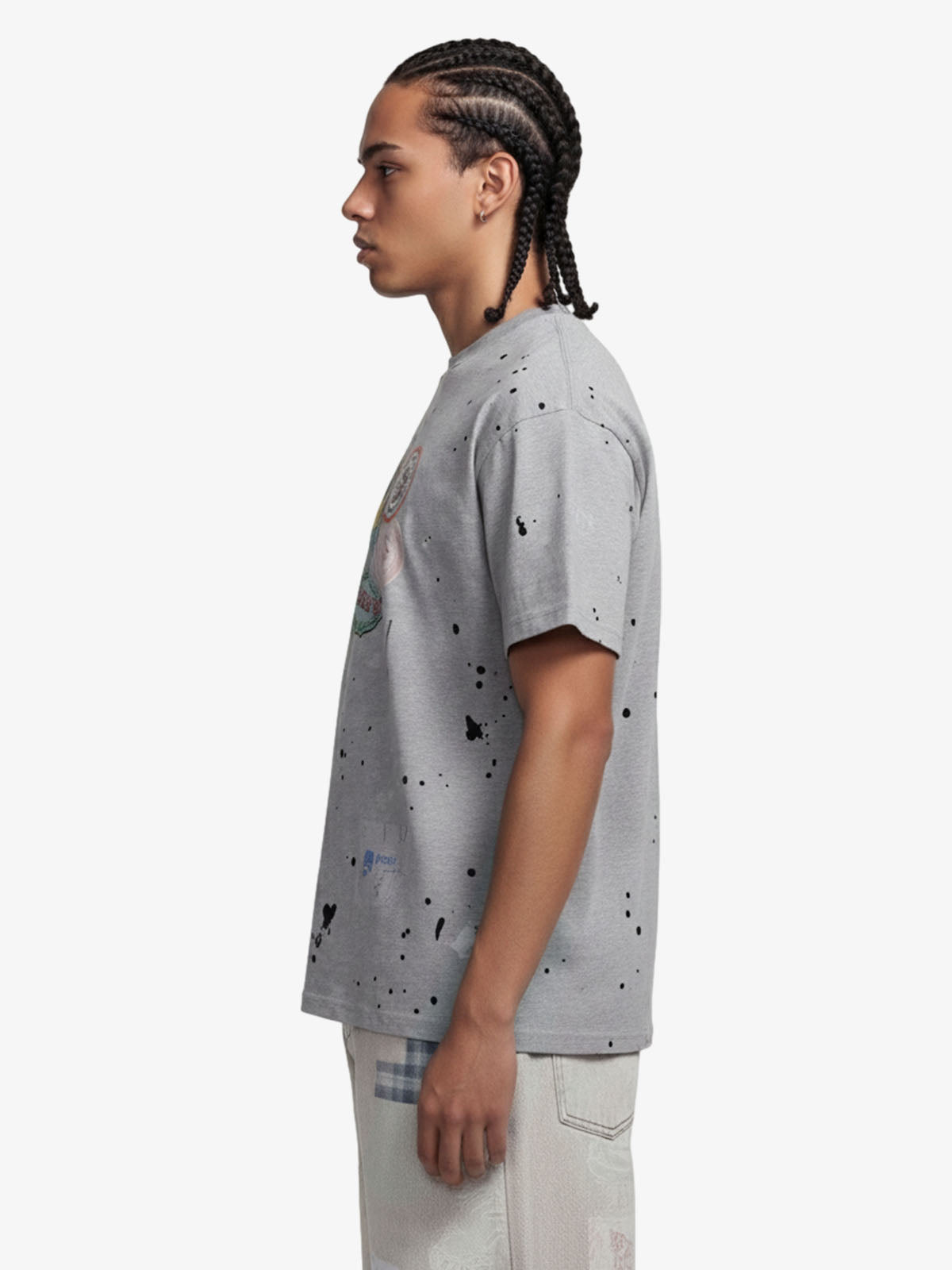 Retro Ink Splash T-Shirt