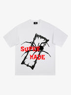 Gothic Spider Graphic T-Shirt