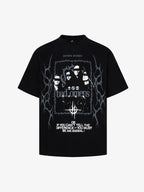 Blindfold Portrait Gothic Graphic T-Shirt