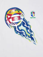 Flag Soccer Ball Graphic T-Shirt