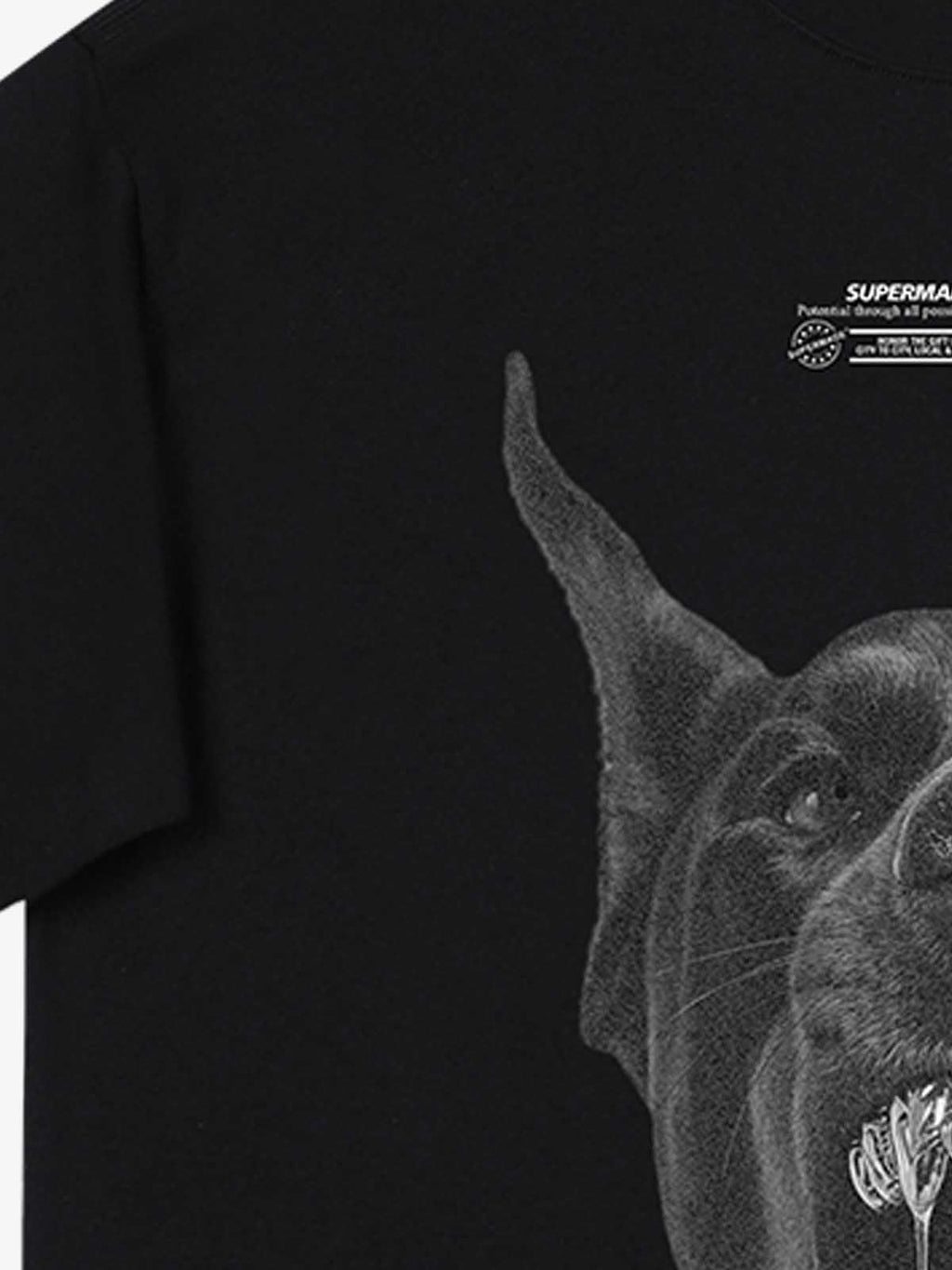 Snarling Doberman Graphic T-Shirt