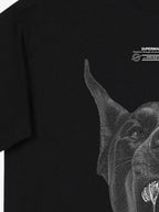 Snarling Doberman Graphic T-Shirt