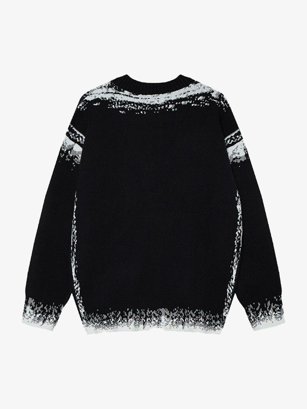 Retro Butterfly Gradient Knit Cardigan Sweater