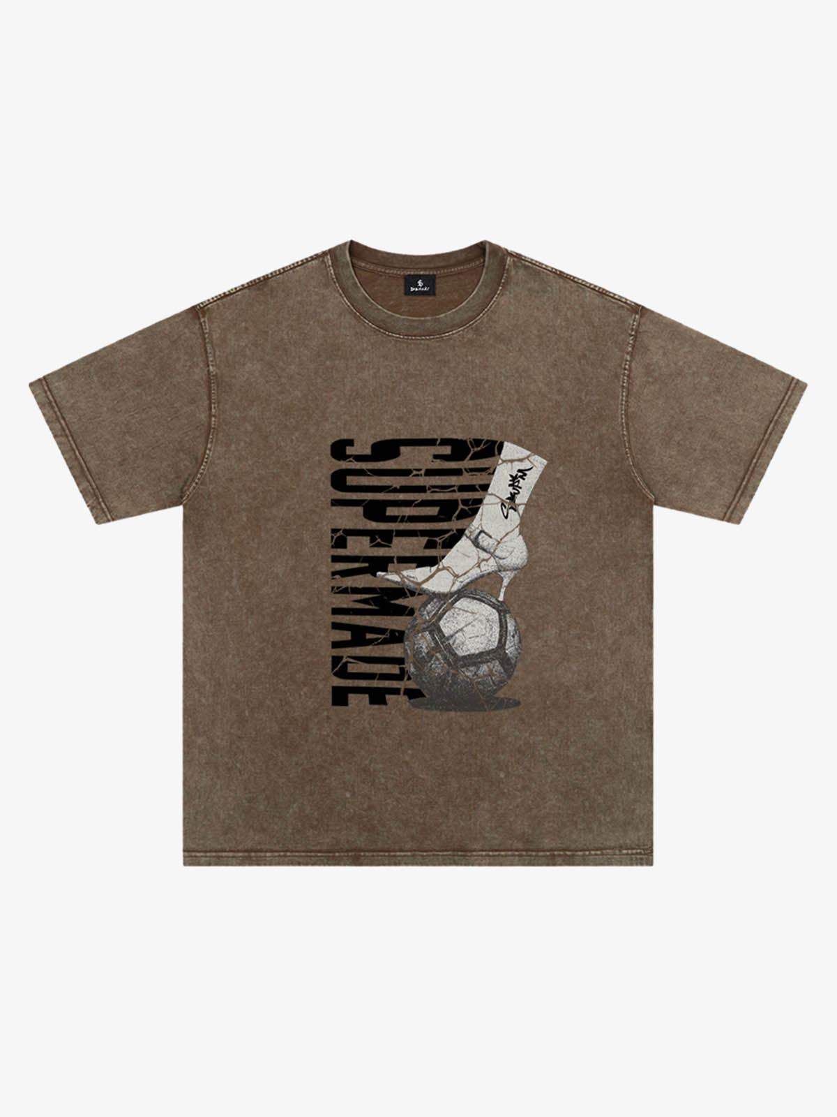 High Heel Soccer Ball Graphic T-Shirt