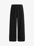 Drawstring Wide Leg Relaxed Sweatpants