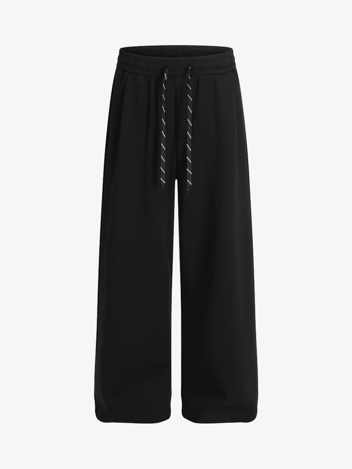 Drawstring Wide Leg Relaxed Sweatpants