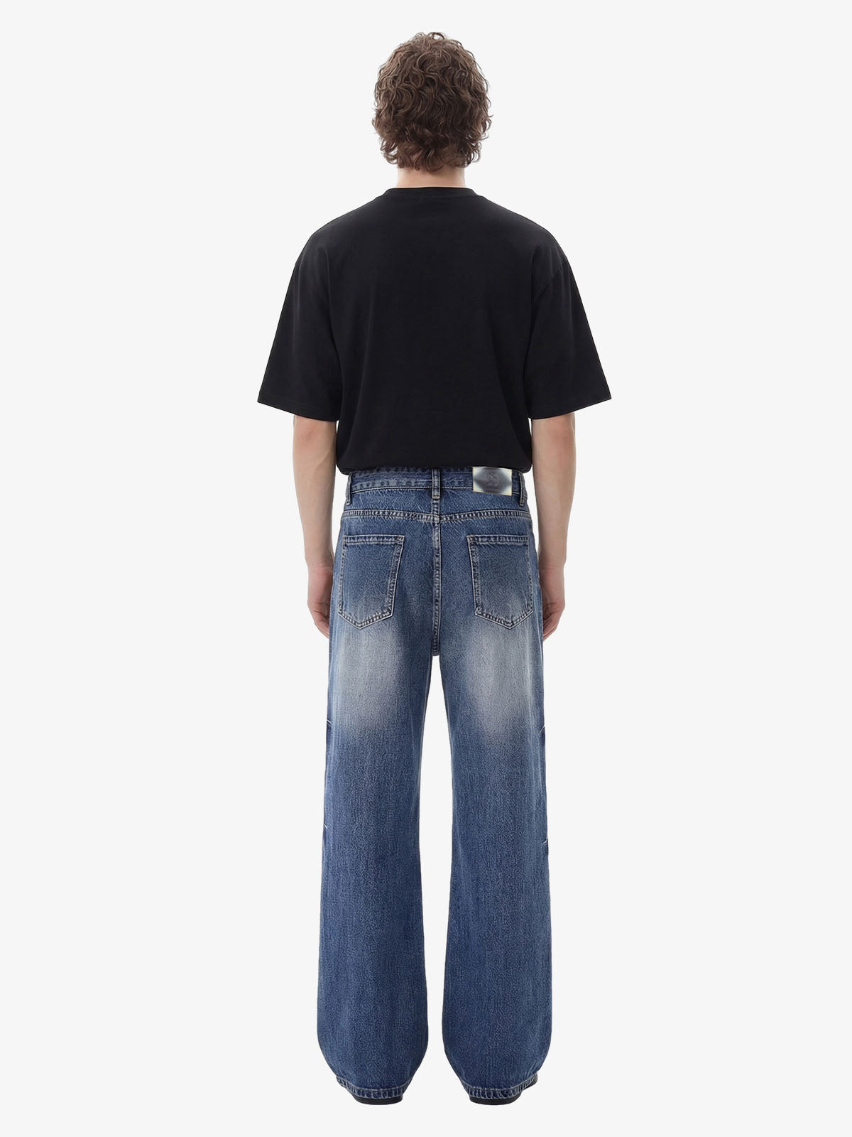 Denim Ripped Washed Distressed Jeans - 2503