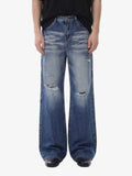 Denim Ripped Washed Distressed Jeans - 2503