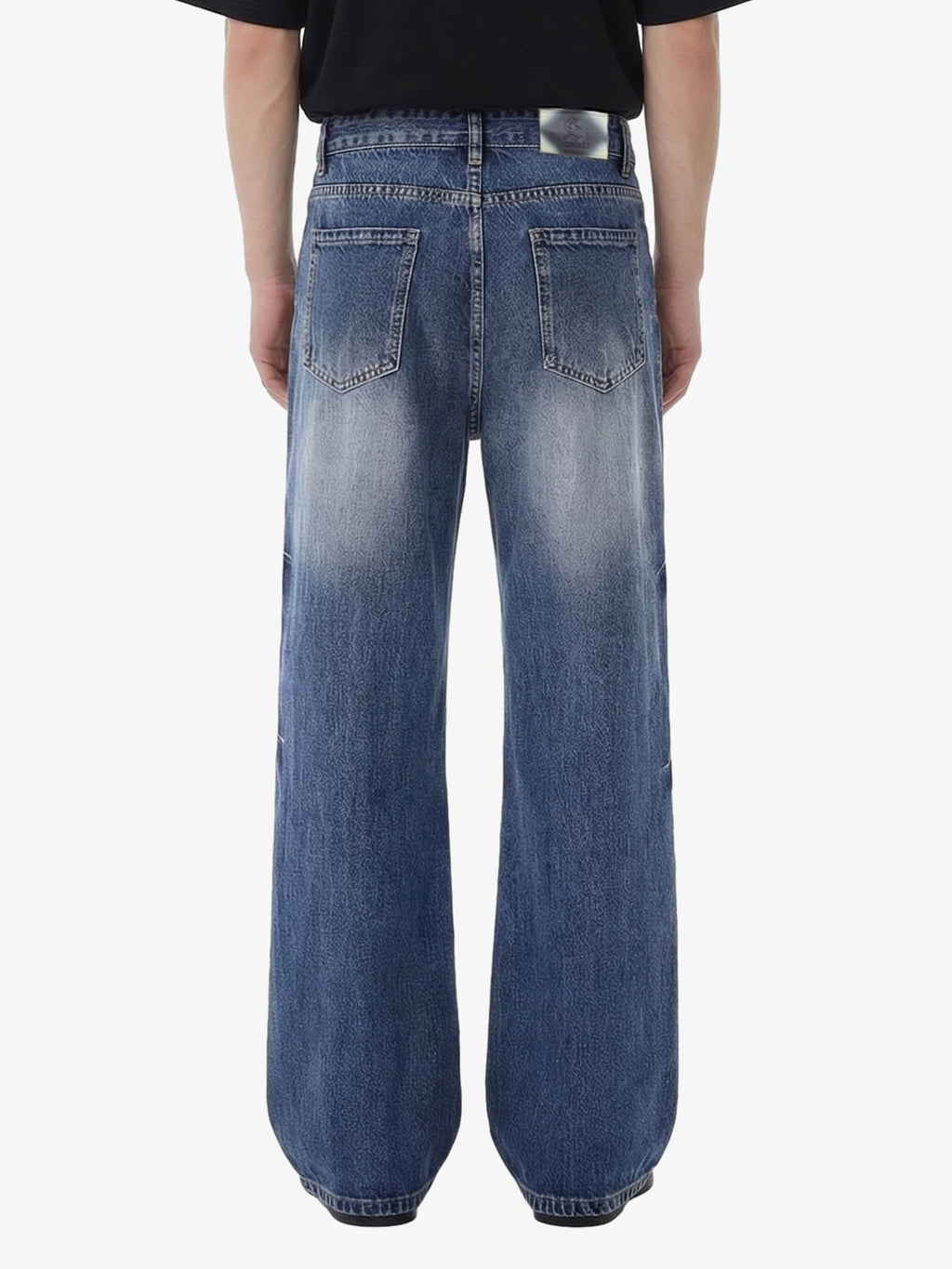 Denim Ripped Washed Distressed Jeans - 2503