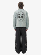 Vintage Washed Distressed Barn Work Jacket - 2582